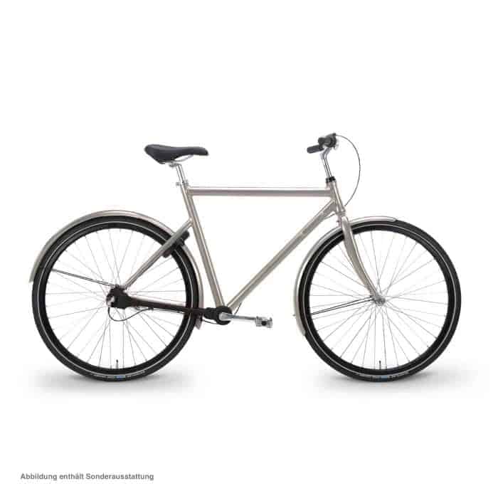 Herrenfahrrad Brik Bikes Brik Brut Standard Farbe Taupe